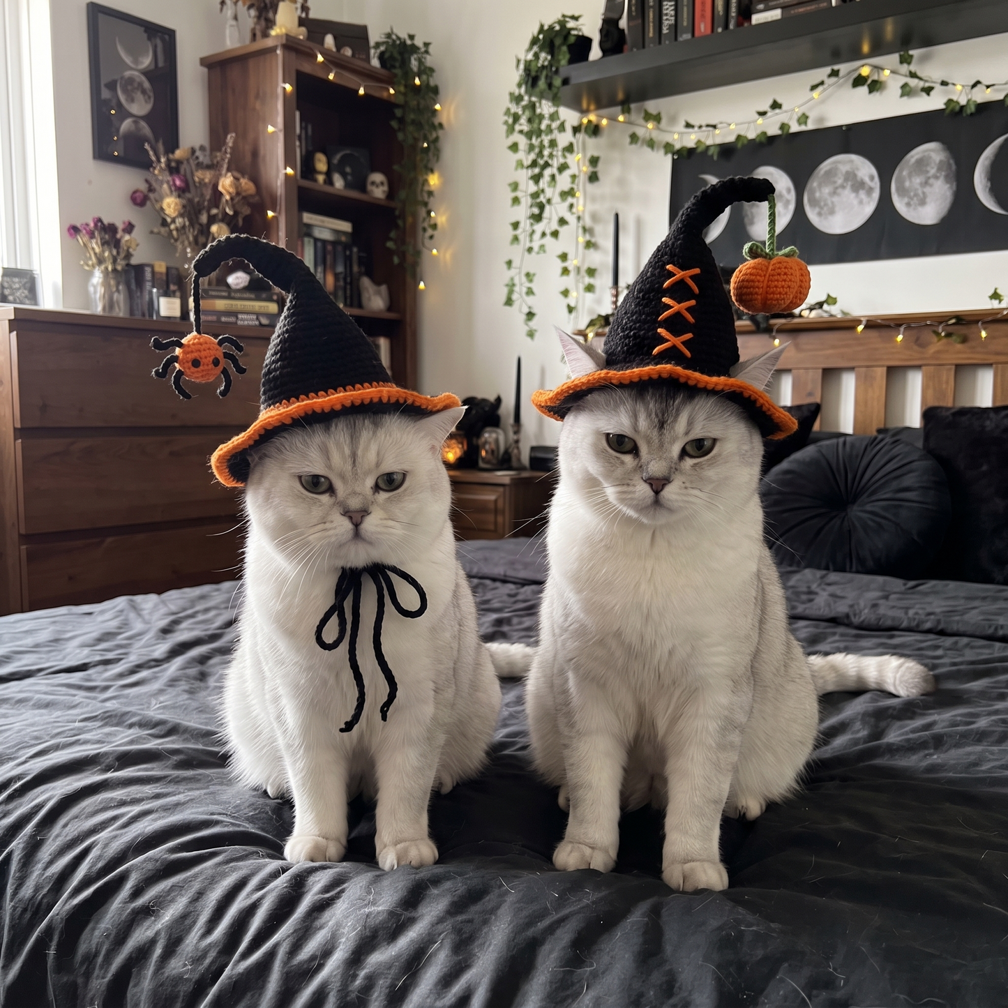 Mavis's Crochet Cat Hats